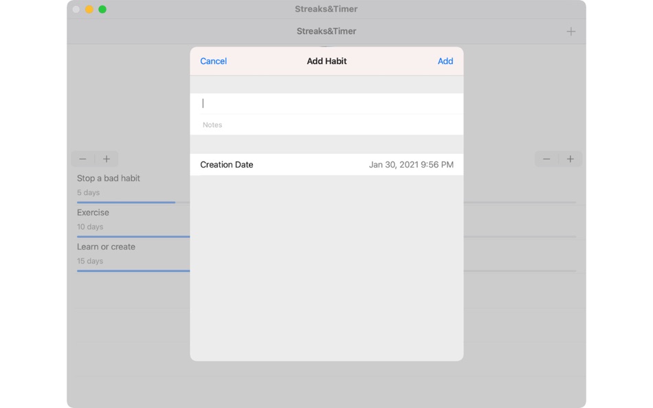 #2. Streaks&Timer - Habit Tracker (macOS) 게시자: Seung-Un Ham