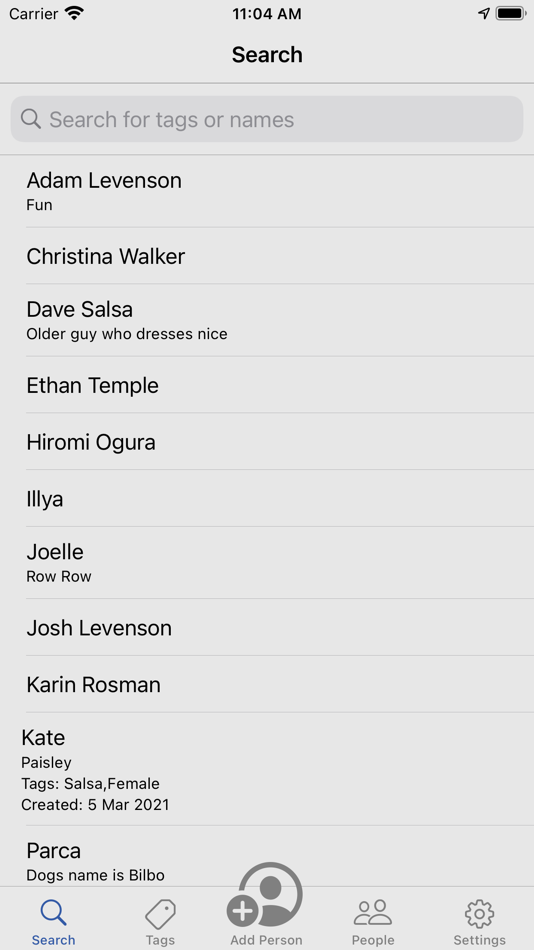 #1. Bename - Remember Names (iOS) 由: rwtemple.com