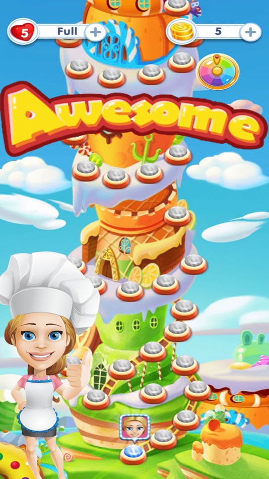 #5. PoPables - Match 3 Game (iOS) 由: elias sleiman