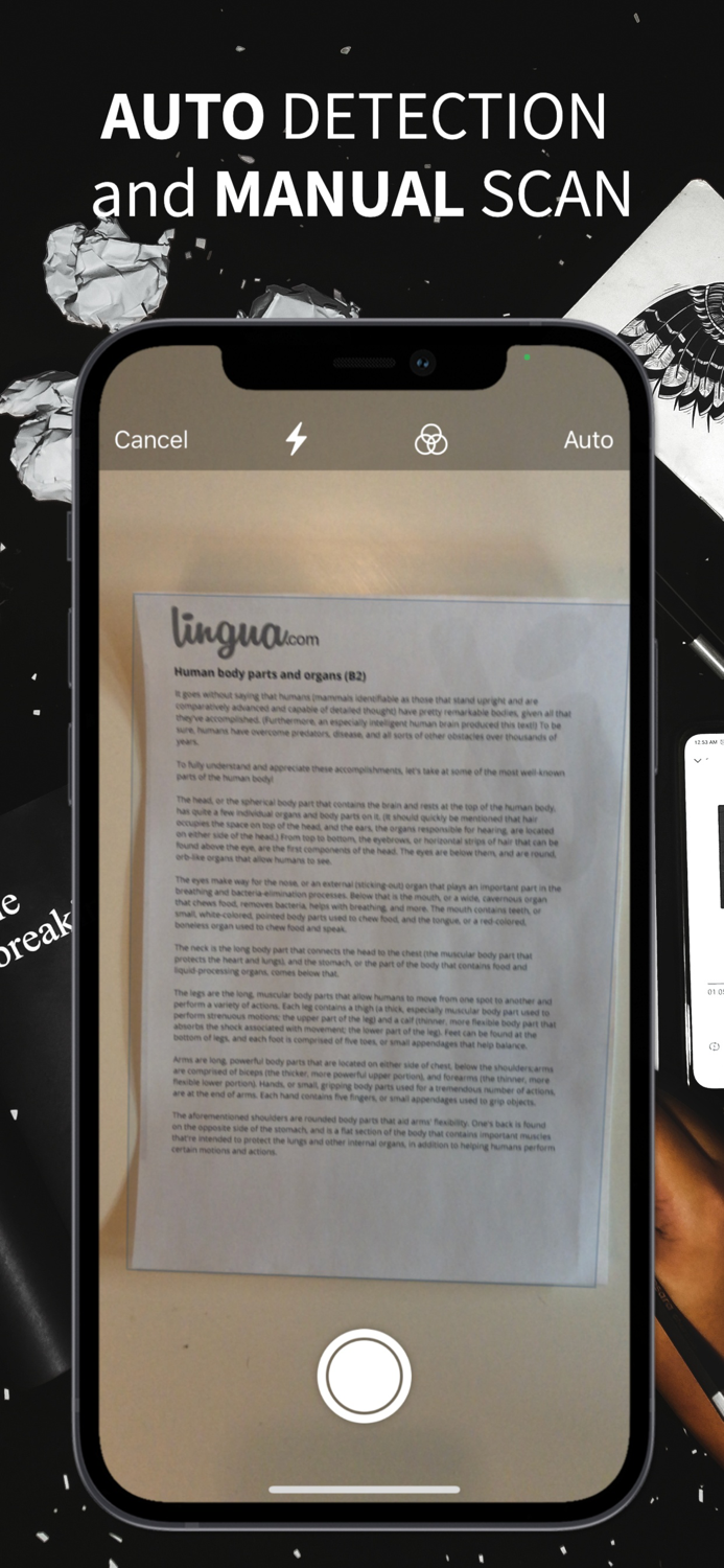 uScan PDF Document Scanner App