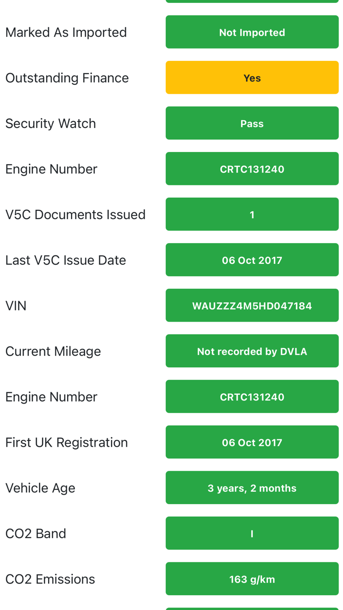 Car Historian - Car Check App