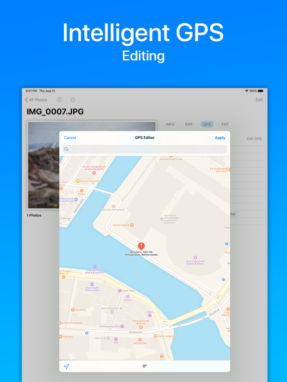 Screenshot #6 pour Exif Metadata Viewer & Editor