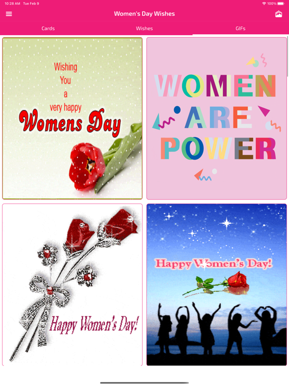 Screenshot #5 pour Women's Day Wishes & Cards