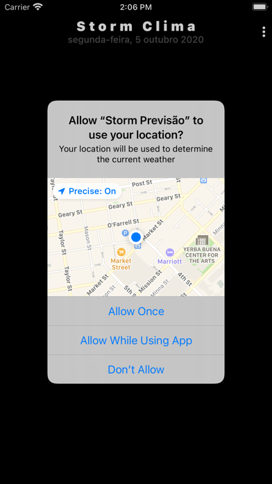Screenshot #1 pour Storm Previsão