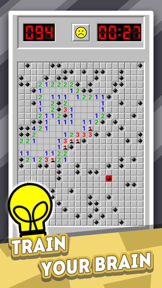 #3. Minesweeper Puzzle: Retro (iOS) Podle: 美雪 盛