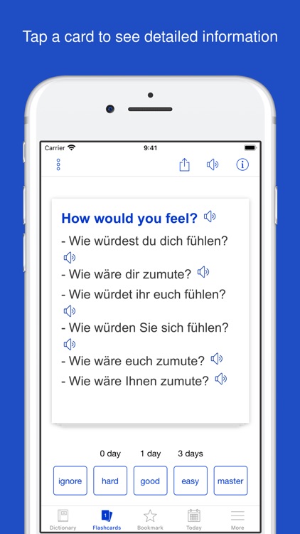 English German Sentences
