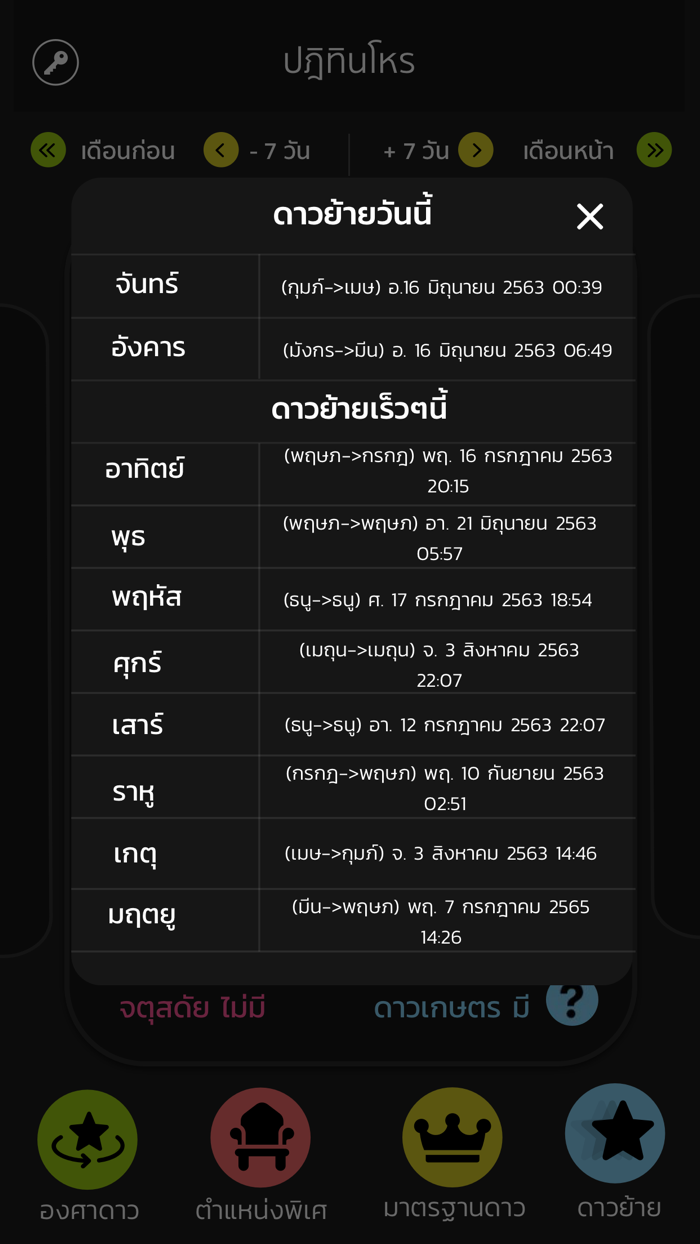 ปฏิทินโหร 100 ปี
