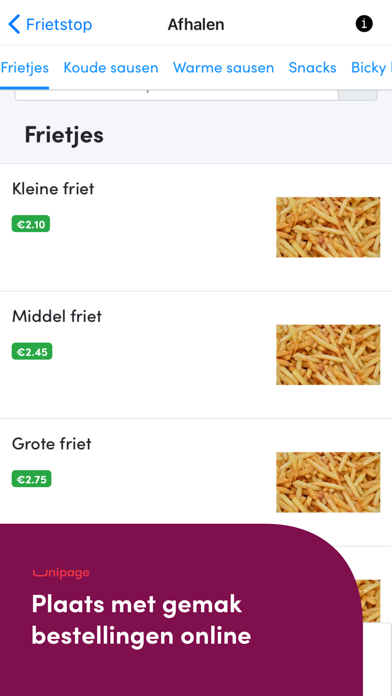 Frietstop Screenshot