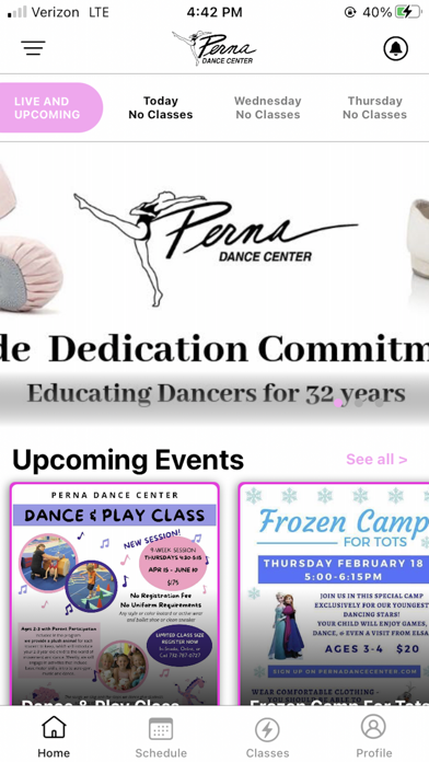 Perna Dance Center Screenshot
