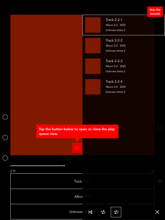 Screenshot #5 pour Handy Music Player
