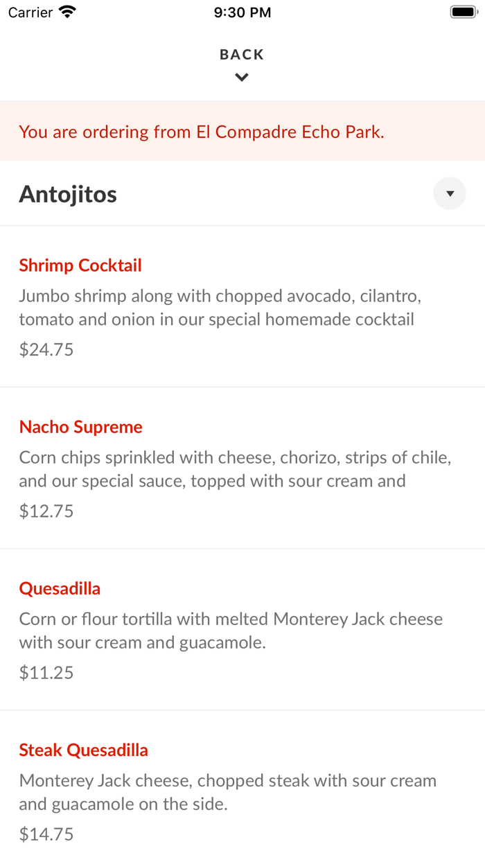 El Compadre Restaurant