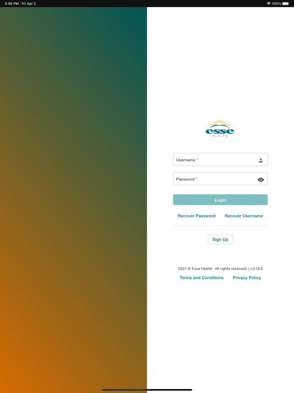 Screenshot #4 pour My Esse Health
