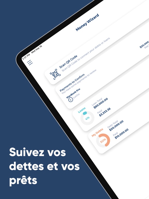 Screenshot #4 pour Assistant de Prêt d'argent