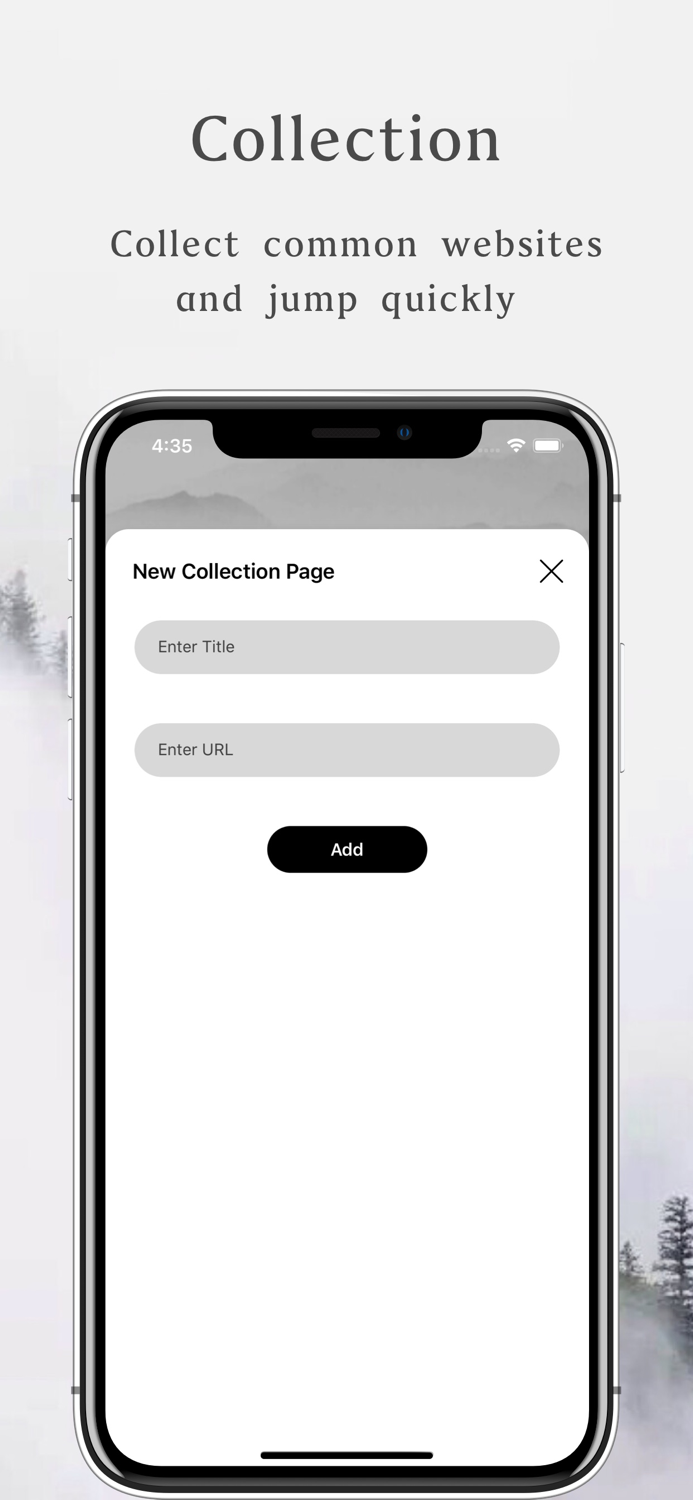 Ink browser - Retro style