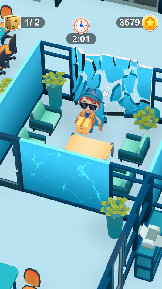 #5. Moving Day 3D (iOS) Podle: 481 Studios