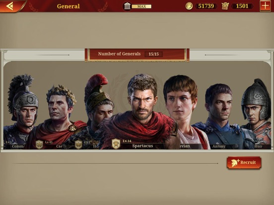 Great Conqueror: Rome iPad app afbeelding 9