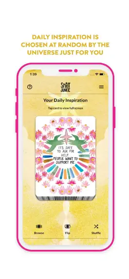 Game screenshot Spirit Junkie Card Deck apk