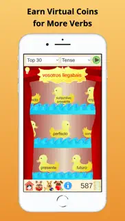 verb conjugations spanish iphone screenshot 2