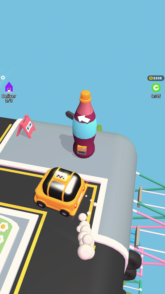 #3. Cube World Taxi 3D (iOS) 由: Volodymyr Delinskyi