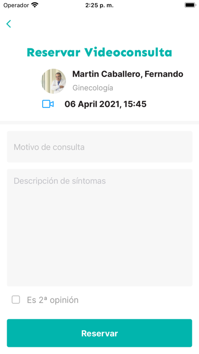 Martín Caballero Ginecólogos Screenshot