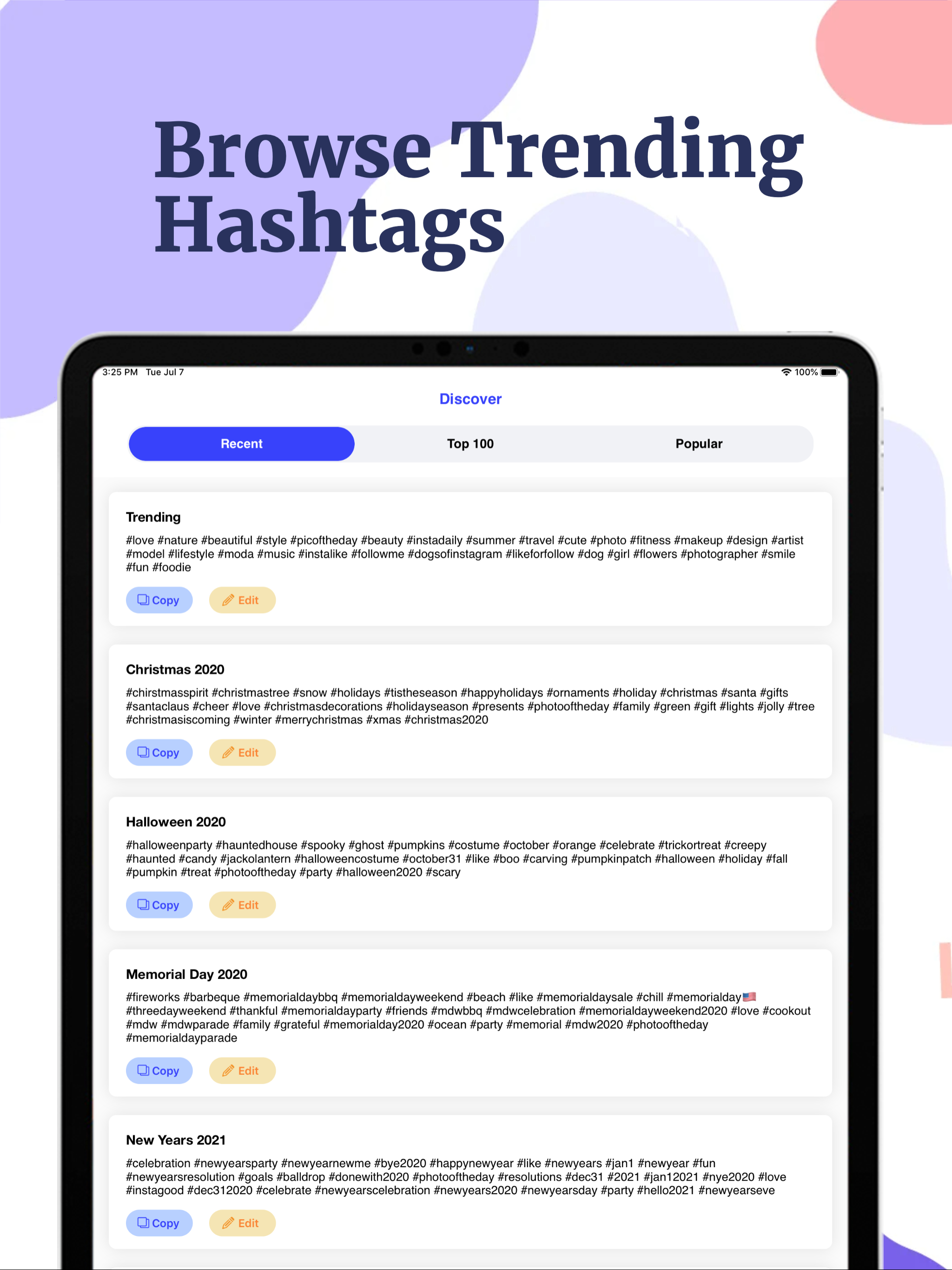 Super Likes Hashtags& Captions