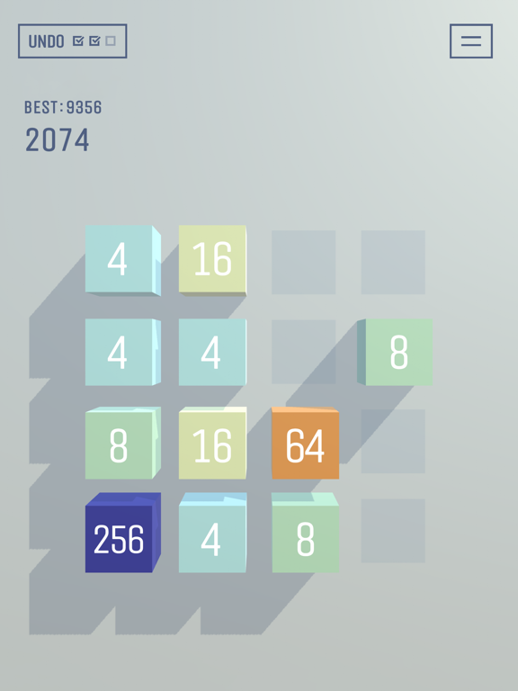 Screenshot #4 pour 2048 CUBE