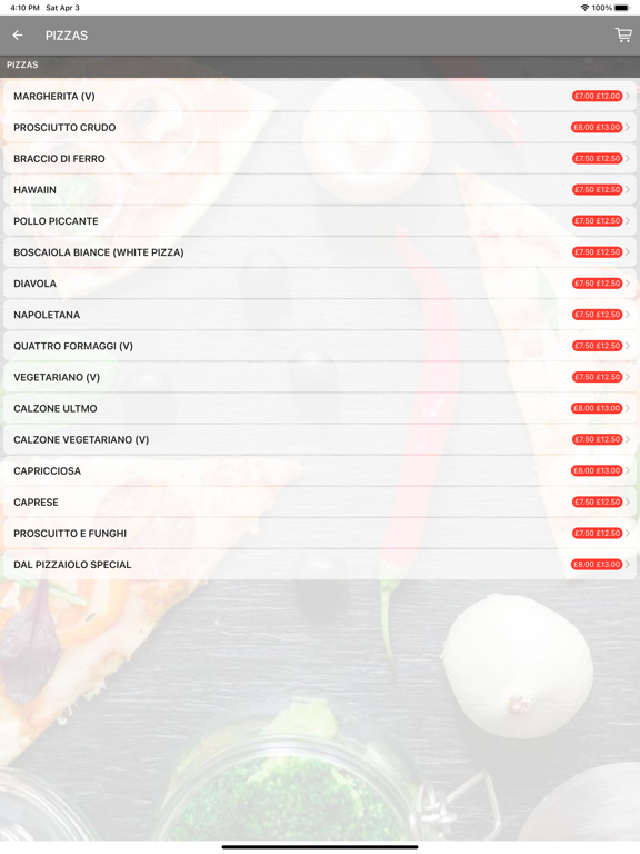 Screenshot #6 pour Dal Pizzaiolo