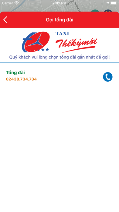 Thế Kỷ Mới Taxi Screenshot