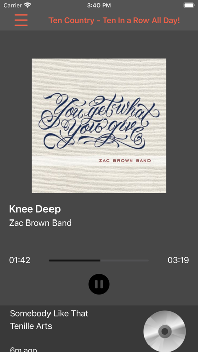 Ten Country 97.3 Screenshot