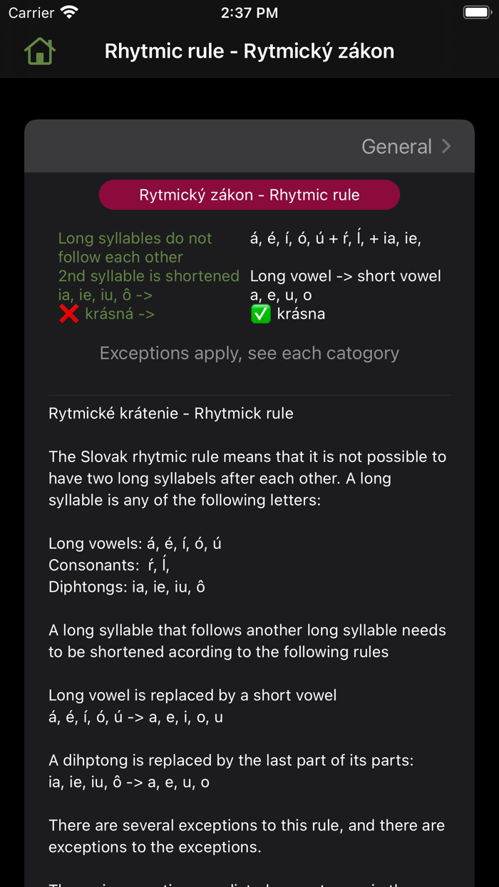 gramSK - Slovak grammar