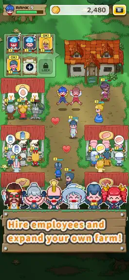 Game screenshot Pixel Farm Life apk