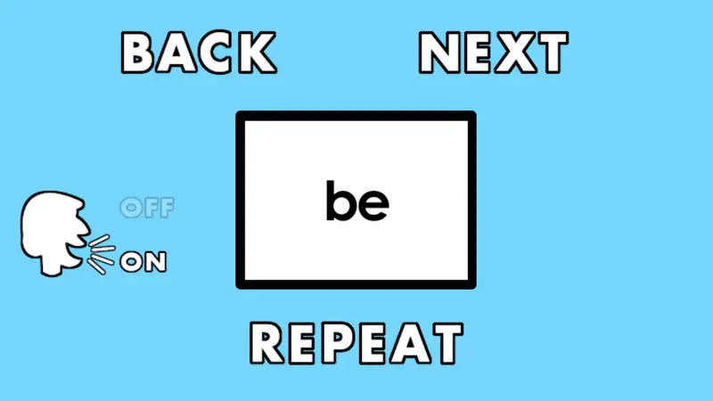 High Frequency Words First 100 screenshot 4 of 10