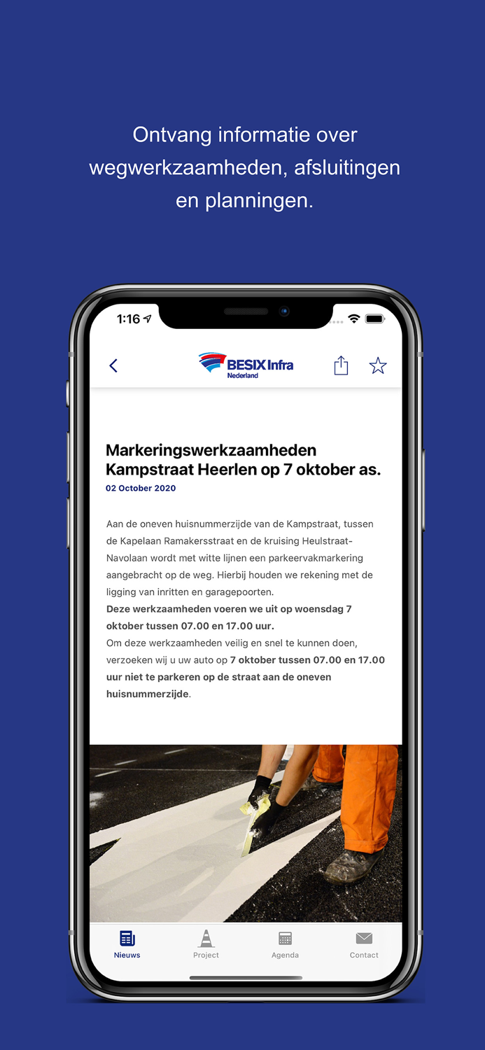 Besix Infra Omgevingsapp