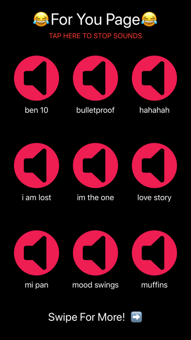 TikTok Soundboard Screenshots