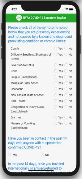 Game screenshot NYFA Tracker apk