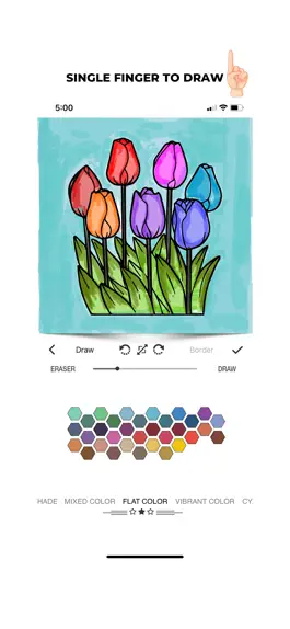 Game screenshot Coloring Sketch Book Pages mod apk