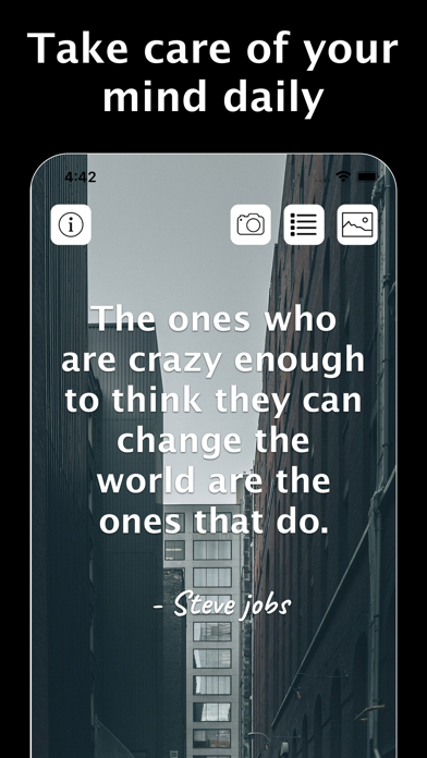 Screenshot #3 pour Daily Motivation Quotes App
