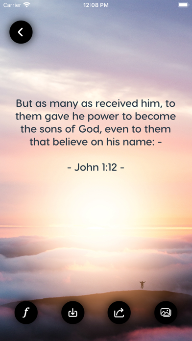 Bible - Daily Verse + Widget Screenshot
