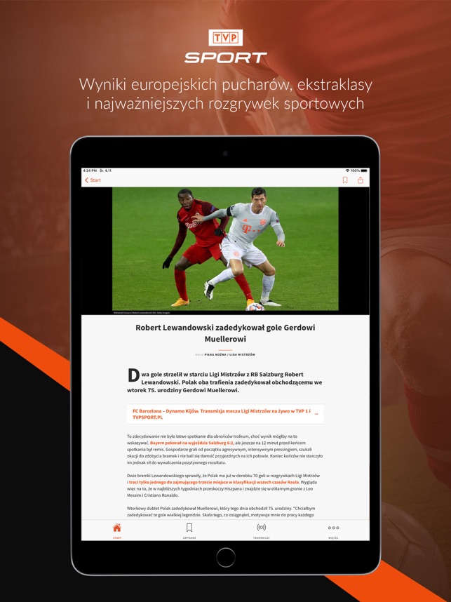 Tvp Sport Im App Store