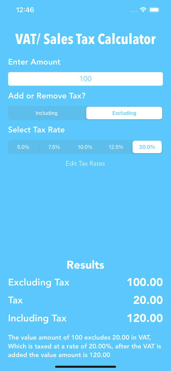 VAT-Tax Calculator