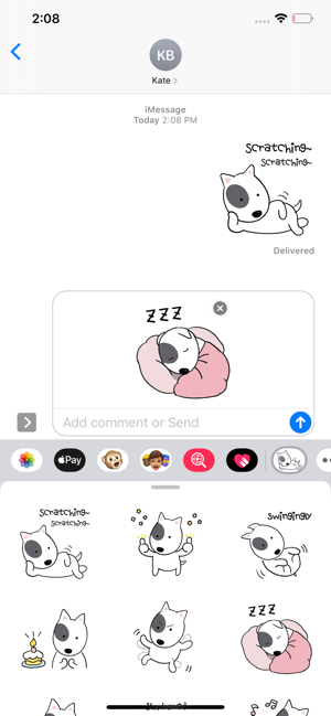 Cute dog Bull Terrier(圖2)-速報App