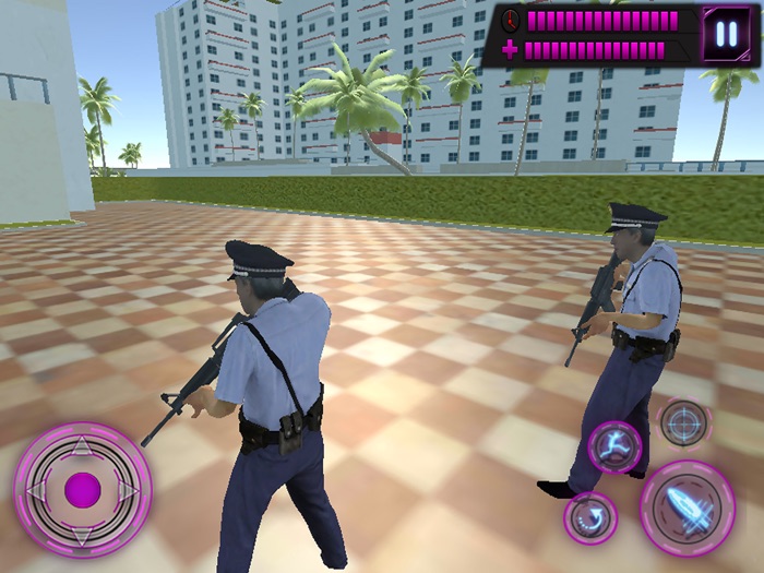 NY Police Cop  Gang War Chase