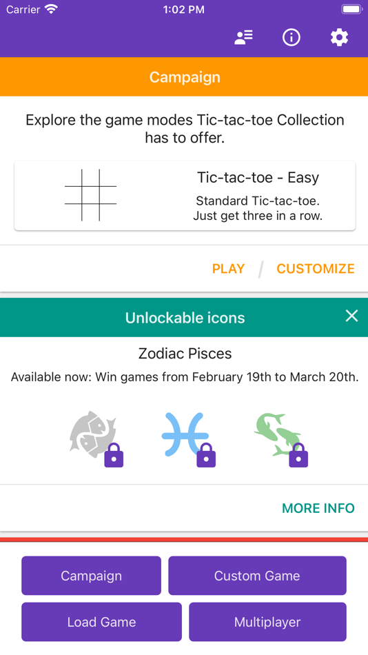 #4. Tic Tac Toe Collection (iOS) 来自: Oliver Brown