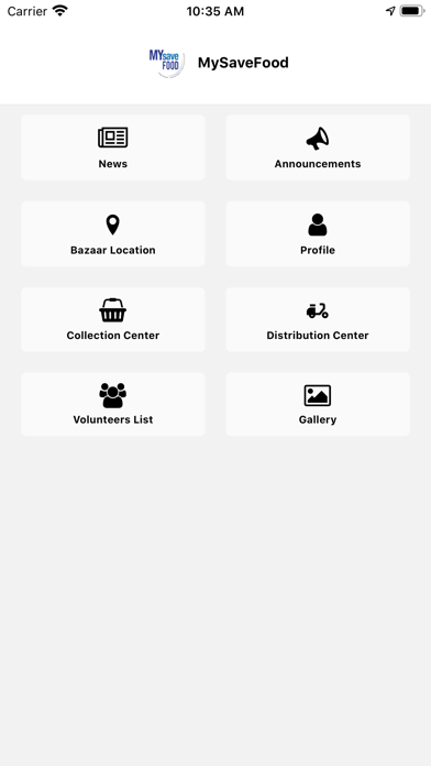MySaveFood Screenshot