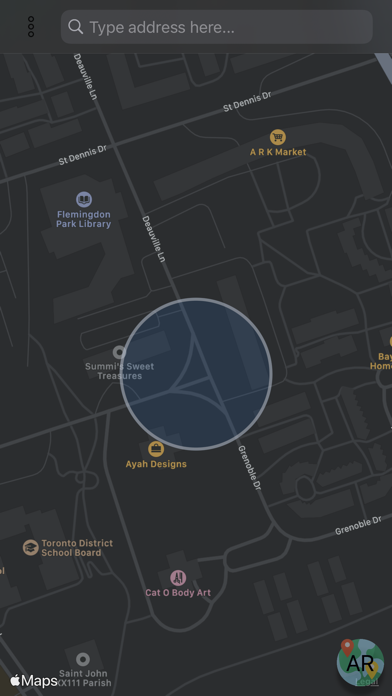 AR-Maps Screenshot