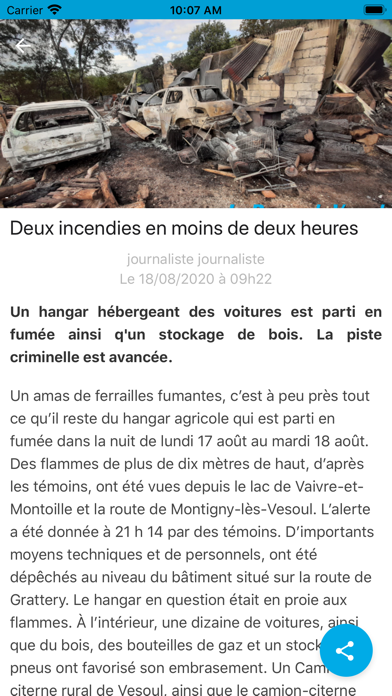 La Presse de Vesoul Screenshot