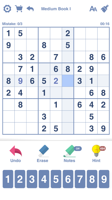 Sudoku Book - Number Puzzle Screenshot