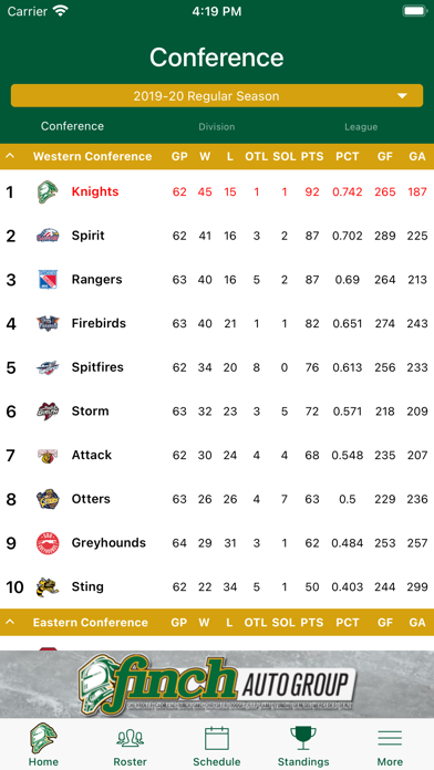 London Knights Official App Screenshot
