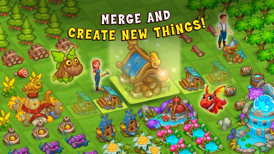 #4. World Above: Merge games (iOS) By: MYGAMES MENA FZ LLC