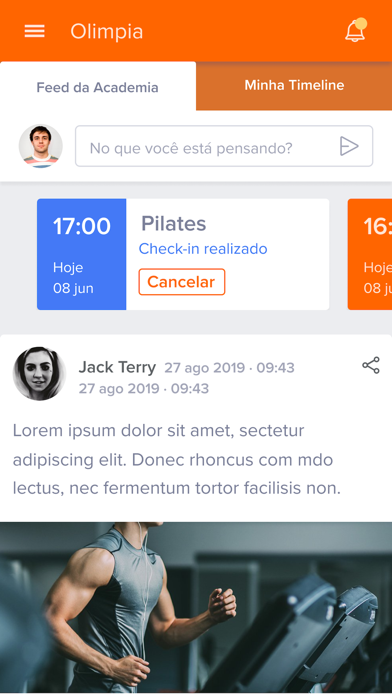 Screenshot #1 pour Olímpia Fitness